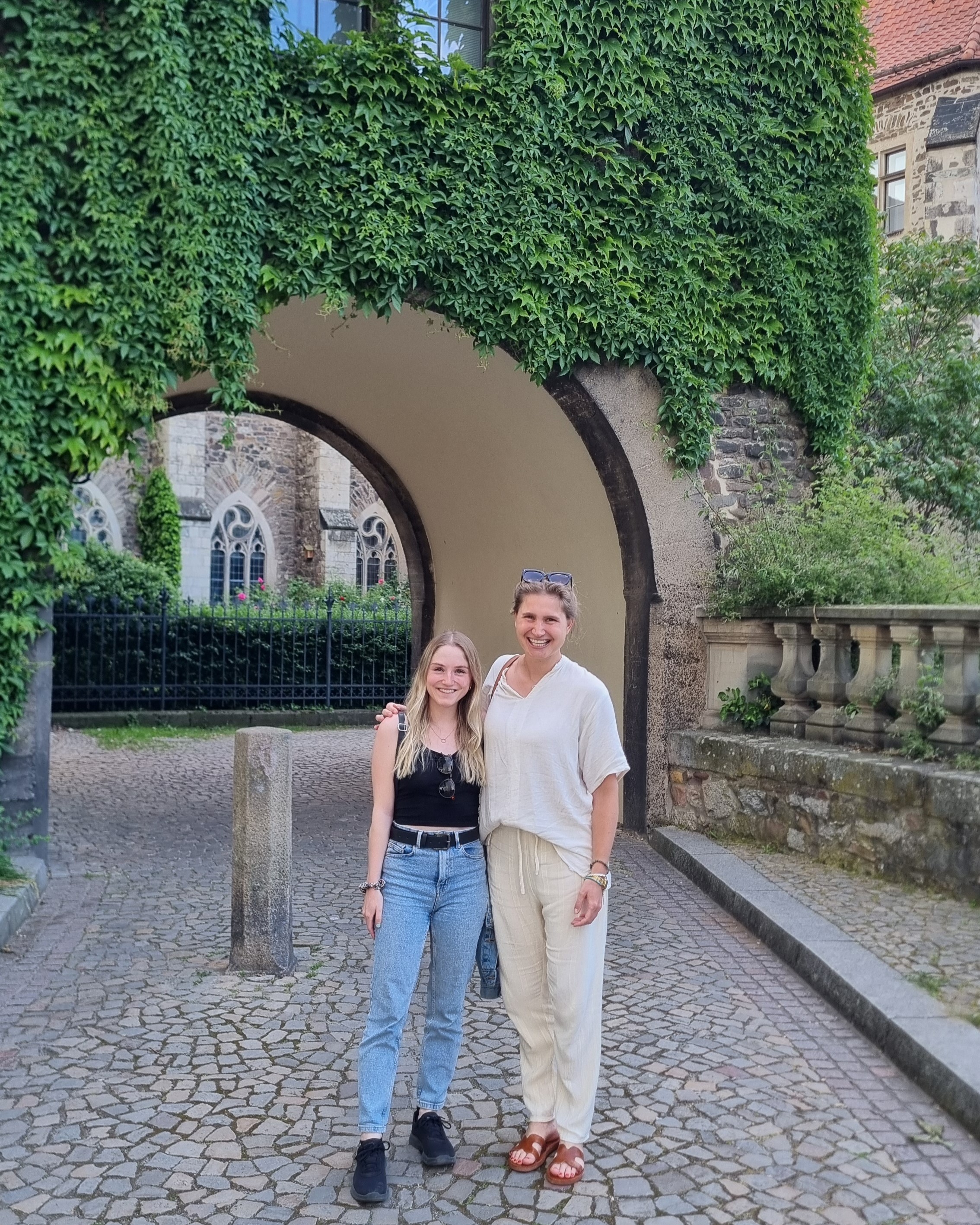 Exploring with new friends in Magdeburg